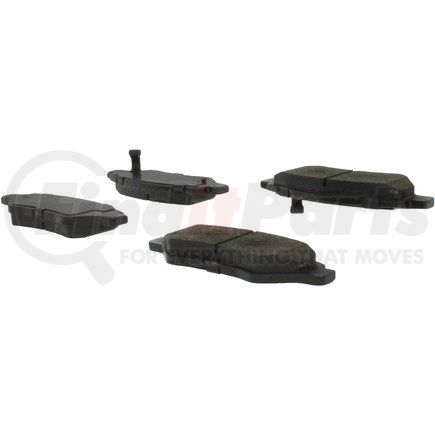 102.13370 by CENTRIC - C-Tek Semi-Metallic Brake Pads with Shims