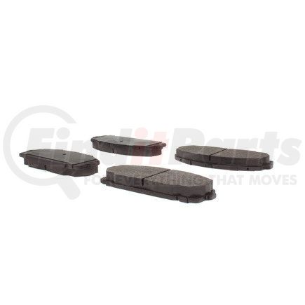 102.13440 by CENTRIC - C-Tek Semi-Metallic Brake Pads with Shims