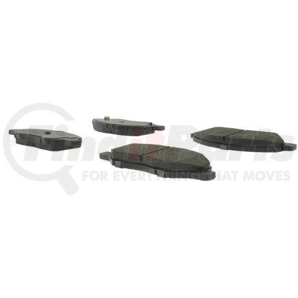 102.13450 by CENTRIC - C-Tek Semi-Metallic Brake Pads with Shims