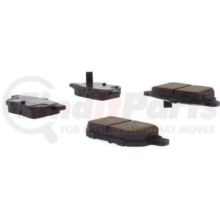 102.13540 by CENTRIC - C-Tek Semi-Metallic Brake Pads with Shims