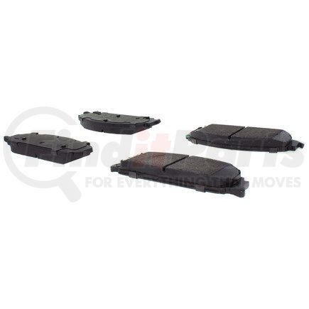 102.13510 by CENTRIC - C-Tek Semi-Metallic Brake Pads with Shims