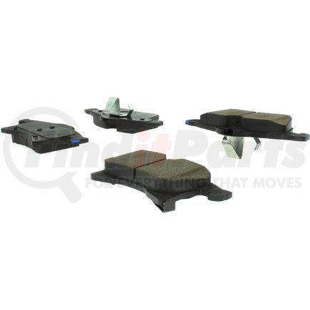 Centric 102.13610 Disc Brake Pad Set C-Tek Semi-Metallic Brake Pads with Shims