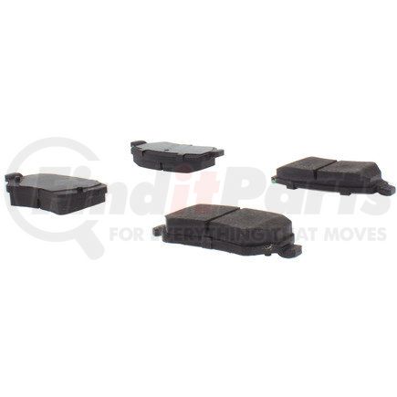 102.13620 by CENTRIC - C-Tek Semi-Metallic Brake Pads with Shims