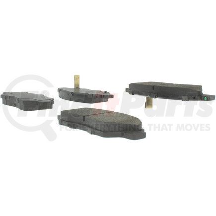 102.13940 by CENTRIC - C-Tek Semi-Metallic Brake Pads with Shims