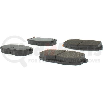 102.13970 by CENTRIC - C-Tek Semi-Metallic Brake Pads with Shims