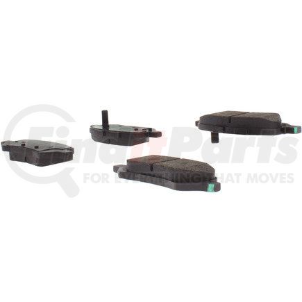 102.14020 by CENTRIC - C-Tek Semi-Metallic Brake Pads with Shims