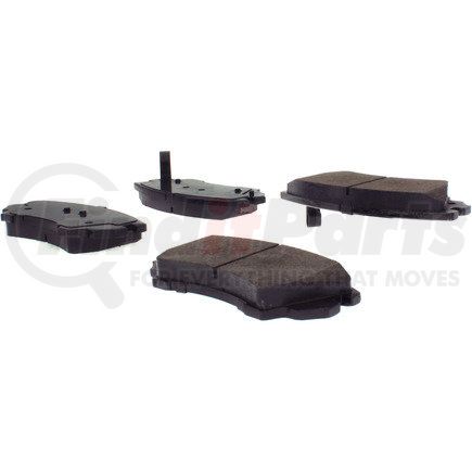102.14040 by CENTRIC - C-Tek Semi-Metallic Brake Pads with Shims