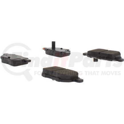 102.14230 by CENTRIC - C-Tek Semi-Metallic Brake Pads with Shims