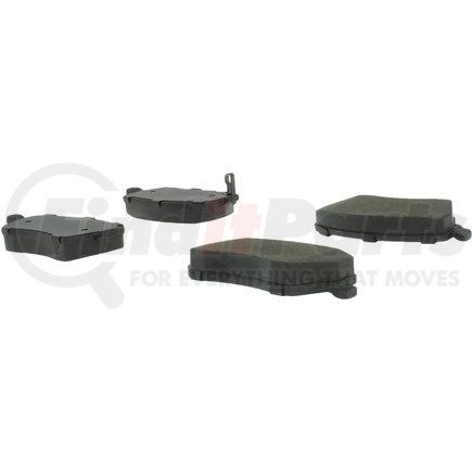 102.14350 by CENTRIC - C-Tek Semi-Metallic Brake Pads with Shims