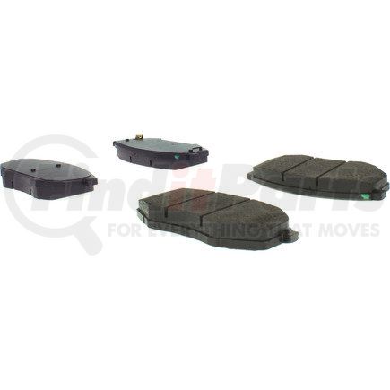 102.14470 by CENTRIC - C-Tek Semi-Metallic Brake Pads with Shims