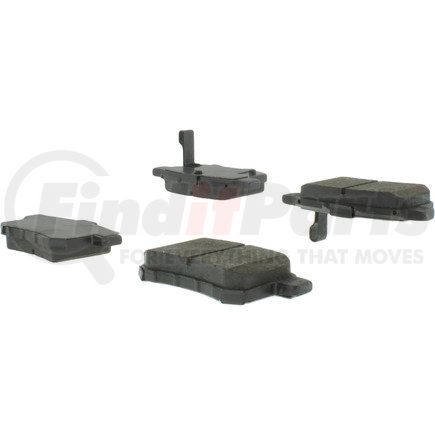 102.14510 by CENTRIC - C-Tek Semi-Metallic Brake Pads with Shims