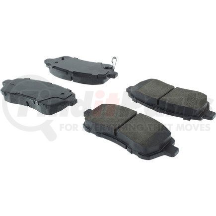 102.14540 by CENTRIC - C-Tek Semi-Metallic Brake Pads with Shims