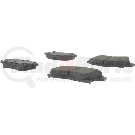 102.15220 by CENTRIC - C-Tek Semi-Metallic Brake Pads with Shims