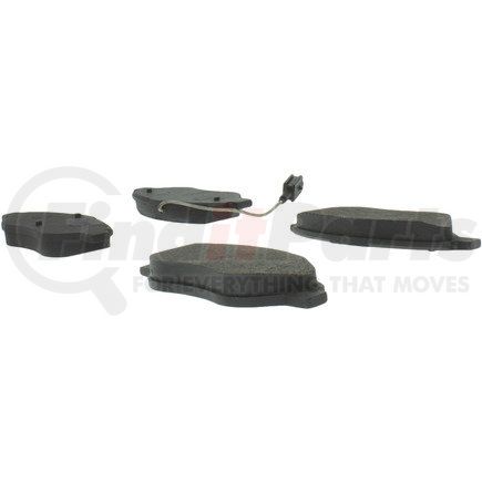 102.15360 by CENTRIC - C-Tek Semi-Metallic Brake Pads with Shims