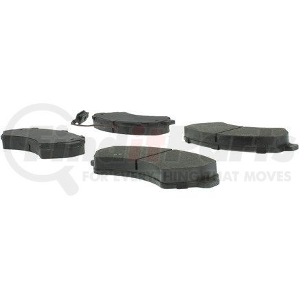 102.15400 by CENTRIC - C-Tek Semi-Metallic Brake Pads with Shims