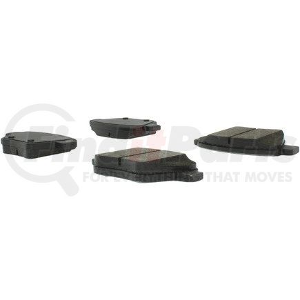 102.14560 by CENTRIC - C-Tek Semi-Metallic Brake Pads with Shims