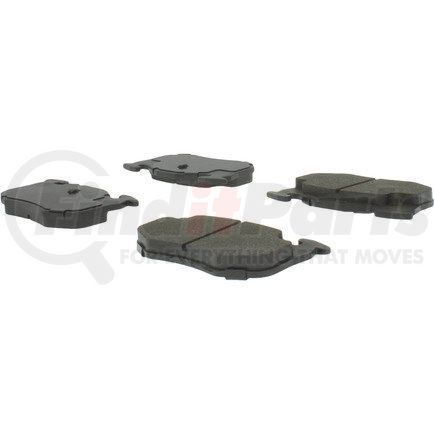 102.14580 by CENTRIC - C-Tek Semi-Metallic Brake Pads with Shims