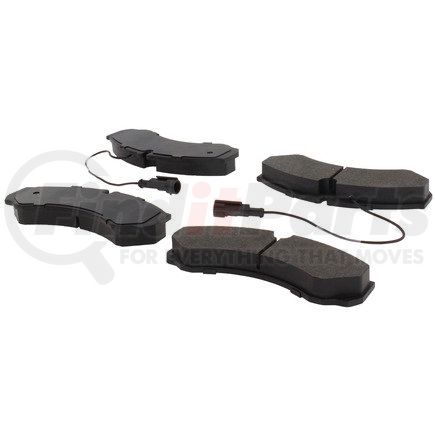 102.14870 by CENTRIC - C-Tek Semi-Metallic Brake Pads with Shims