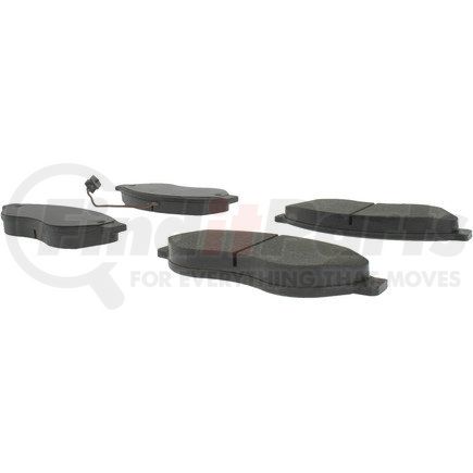 102.14890 by CENTRIC - C-Tek Semi-Metallic Brake Pads with Shims