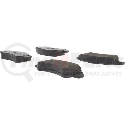 102.14900 by CENTRIC - C-Tek Semi-Metallic Brake Pads with Shims