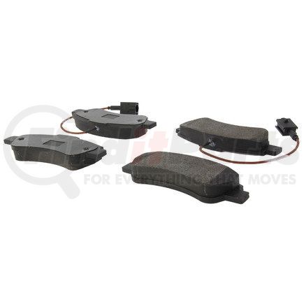 102.14901 by CENTRIC - C-Tek Semi-Metallic Brake Pads with Shims