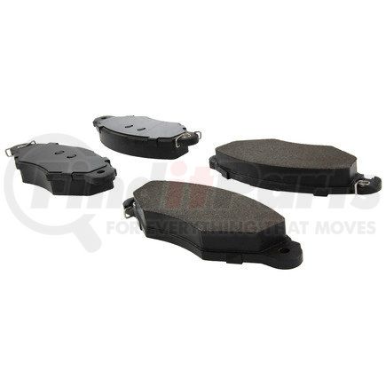 102.14990 by CENTRIC - C-Tek Semi-Metallic Brake Pads with Shims
