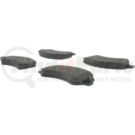 102.15550 by CENTRIC - C-Tek Semi-Metallic Brake Pads with Shims