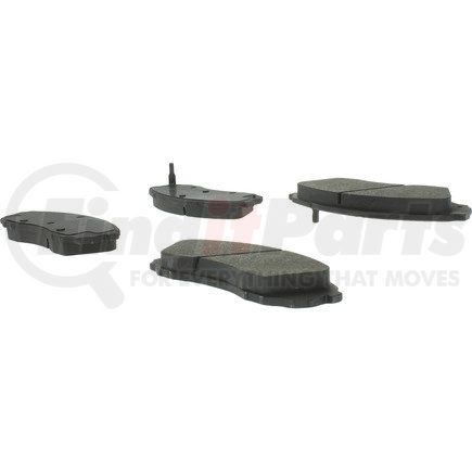 102.15660 by CENTRIC - C-Tek Semi-Metallic Brake Pads with Shims