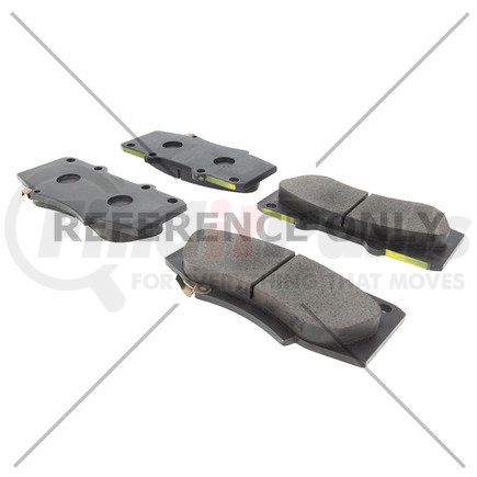 102.15670 by CENTRIC - C-Tek Semi-Metallic Brake Pads with Shims