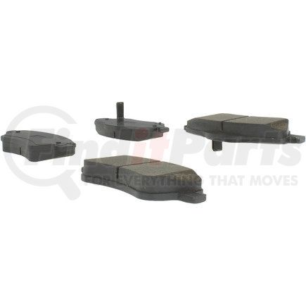 102.15710 by CENTRIC - C-Tek Semi-Metallic Brake Pads with Shims