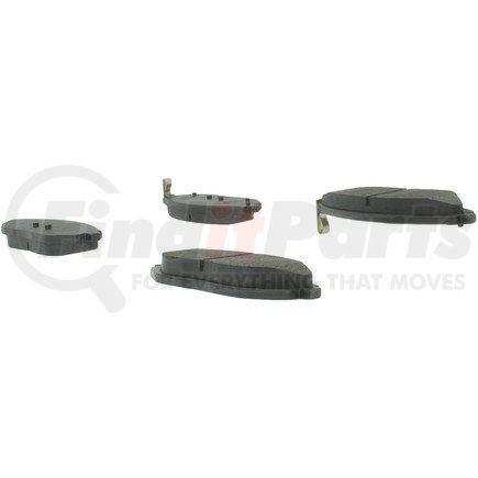 102.15900 by CENTRIC - C-Tek Semi-Metallic Brake Pads with Shims