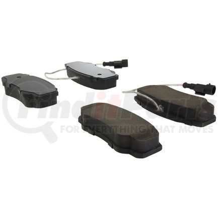 102.15820 by CENTRIC - C-Tek Semi-Metallic Brake Pads with Shims