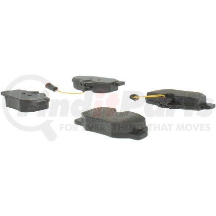 102.16150 by CENTRIC - C-Tek Semi-Metallic Brake Pads with Shims