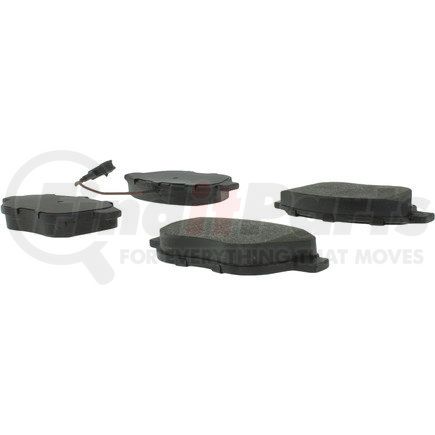 102.16180 by CENTRIC - C-Tek Semi-Metallic Brake Pads with Shims