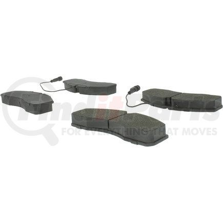 102.16220 by CENTRIC - C-Tek Semi-Metallic Brake Pads with Shims