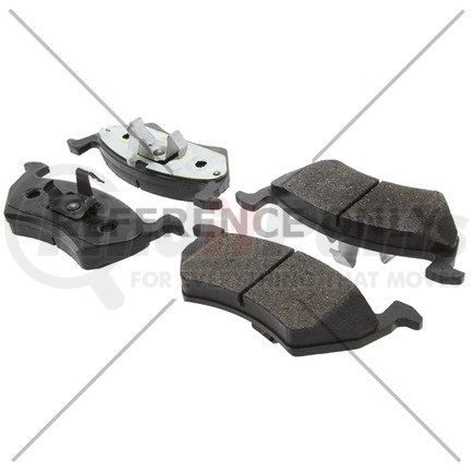 102.16411 by CENTRIC - C-Tek Semi-Metallic Brake Pads with Shims