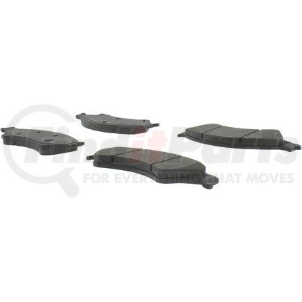 102.16760 by CENTRIC - C-Tek Semi-Metallic Brake Pads with Shims