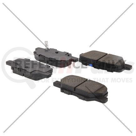 102.16790 by CENTRIC - C-Tek Semi-Metallic Brake Pads with Shims