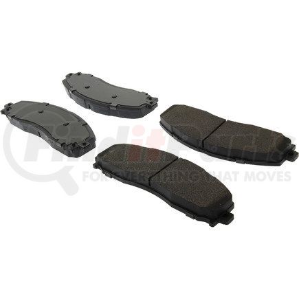 102.16910 by CENTRIC - C-Tek Semi-Metallic Brake Pads with Shims