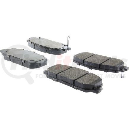 102.16970 by CENTRIC - C-Tek Semi-Metallic Brake Pads with Shims