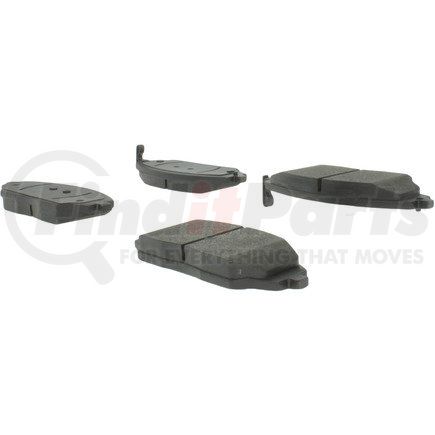 102.17020 by CENTRIC - C-Tek Semi-Metallic Brake Pads with Shims