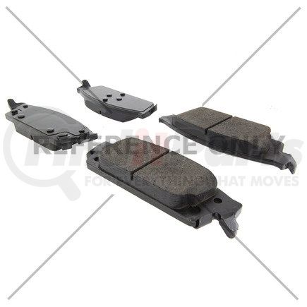 102.17070 by CENTRIC - C-Tek Semi-Metallic Brake Pads with Shims