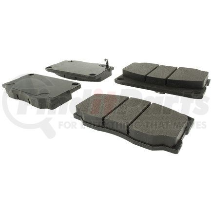 102.17160 by CENTRIC - C-Tek Semi-Metallic Brake Pads with Shims