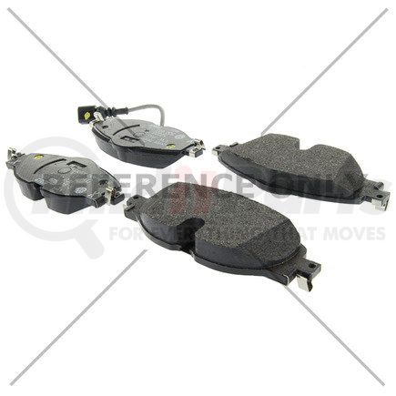 102.17600 by CENTRIC - C-Tek Semi-Metallic Brake Pads with Shims