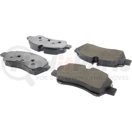 102.17750 by CENTRIC - C-Tek Semi-Metallic Brake Pads with Shims