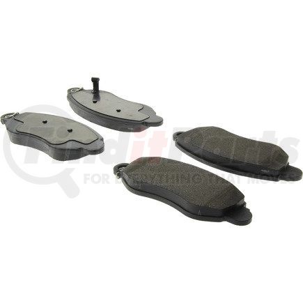 102.17970 by CENTRIC - C-Tek Semi-Metallic Brake Pads with Shims