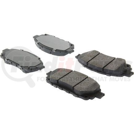 102.20060 by CENTRIC - C-Tek Semi-Metallic Brake Pads with Shims