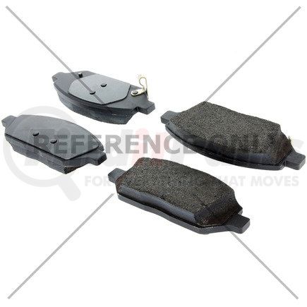 102.20240 by CENTRIC - C-Tek Semi-Metallic Brake Pads with Shims