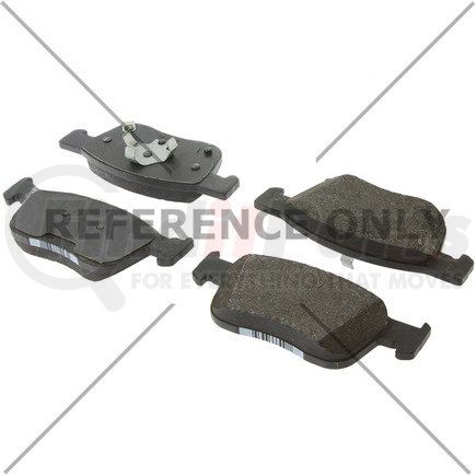 102.60710 by CENTRIC - C-Tek Semi-Metallic Brake Pads with Shims