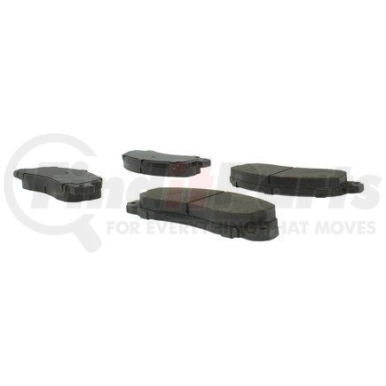 102.90050 by CENTRIC - C-Tek Semi-Metallic Brake Pads with Shims